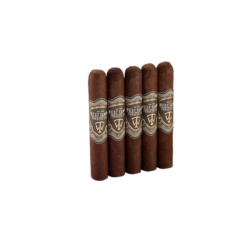 West Tampa Tobacco Co. Black Robusto 5 Pack Cigars at Cigar Smoke Shop