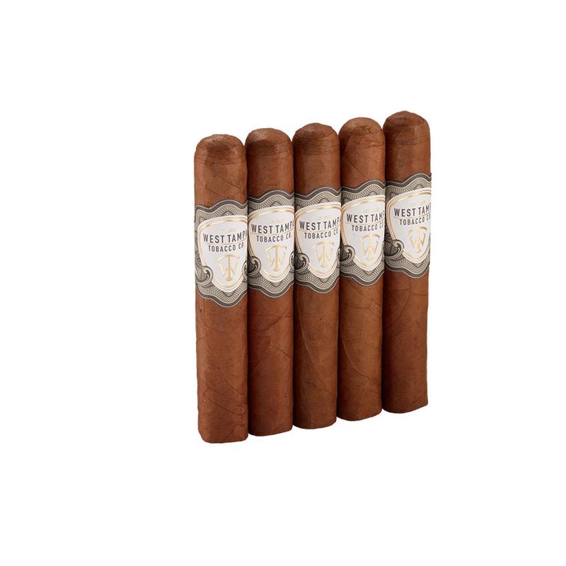 West Tampa Tobacco Co. White Gigante 5 Pack Cigars at Cigar Smoke Shop
