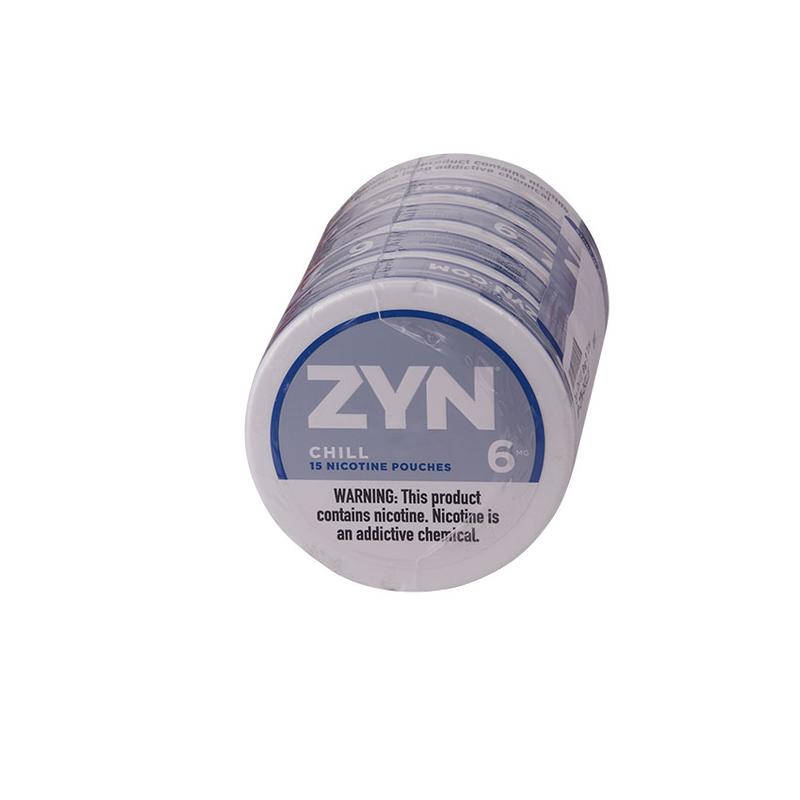 Zyn Nicotine Pouches Zyn Chill 6mg 5 Tins
