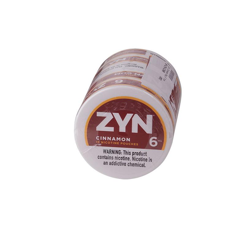 Zyn Nicotine Pouches Zyn Cinnamon 6mg 5 Tins