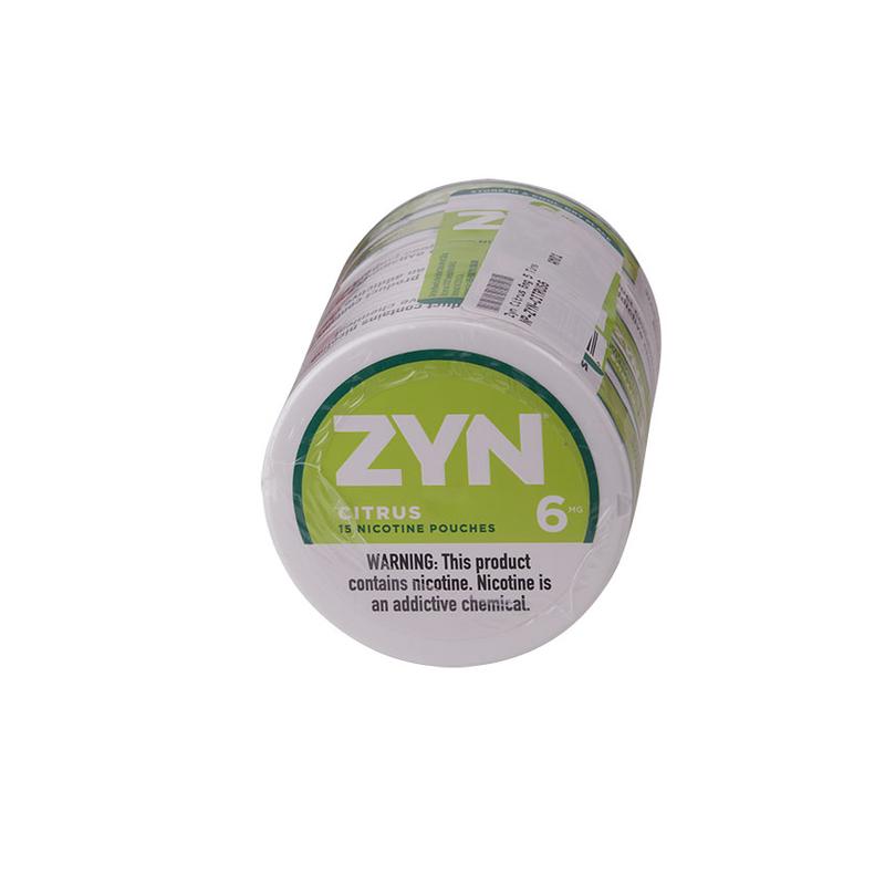 Zyn Nicotine Pouches Zyn Citrus 6mg 5 Tins