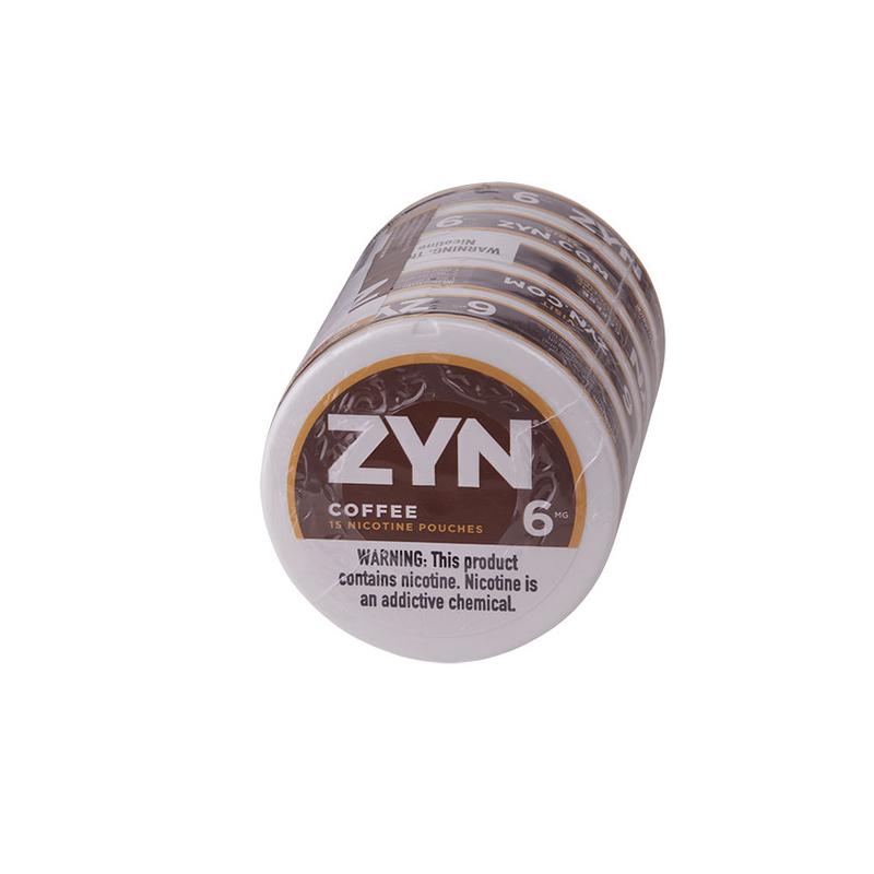 Zyn Nicotine Pouches Zyn Coffee 6mg 5 Tins