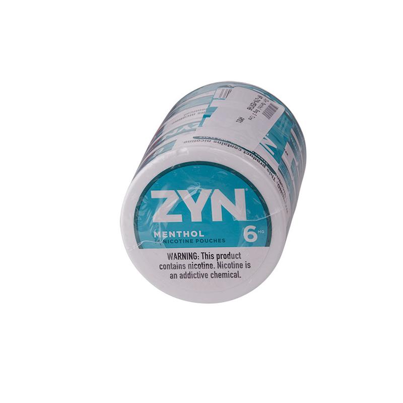 Zyn Nicotine Pouches Zyn Menthol 6mg 5 Tins