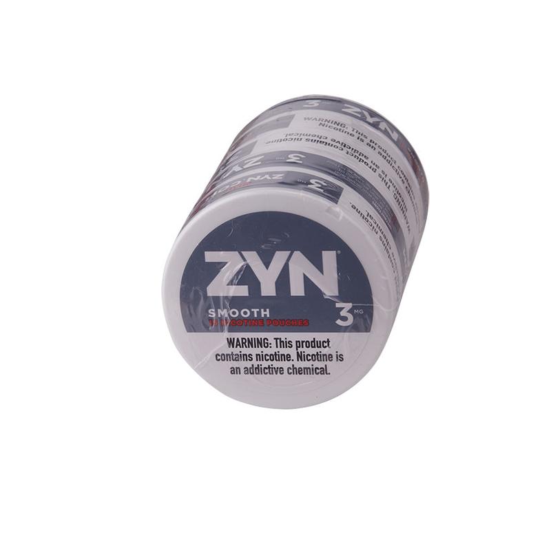 Zyn Nicotine Pouches Zyn Smooth 3mg 5 Tins