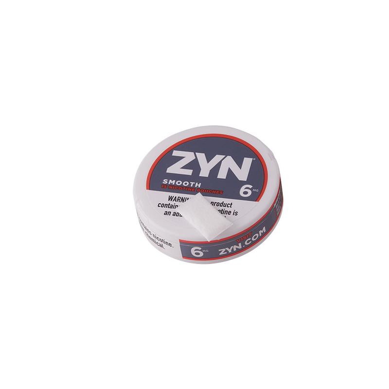 Zyn Nicotine Pouches Zyn Smooth 6mg 1 Tin