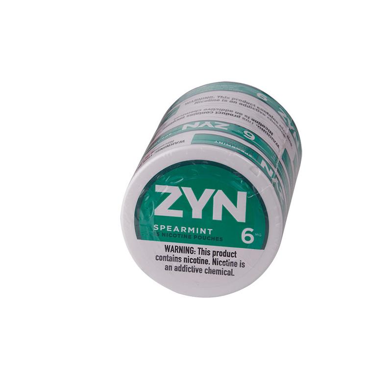 Zyn Nicotine Pouches Zyn Spearmint 6mg 5 Tins
