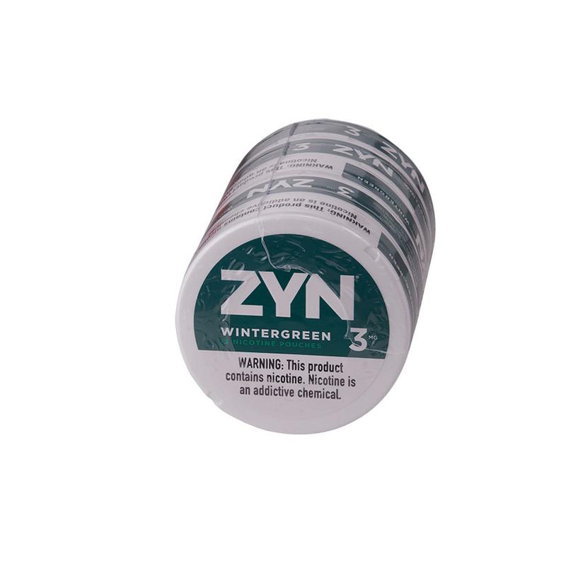 Zyn Nicotine Pouches Zyn Wintergreen 3mg 5 Tins