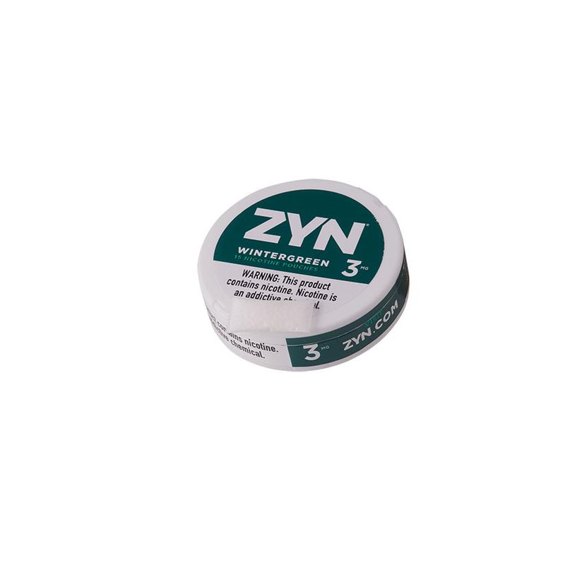 Zyn Nicotine Pouches Zyn Wintergreen 3mg 1 Tin