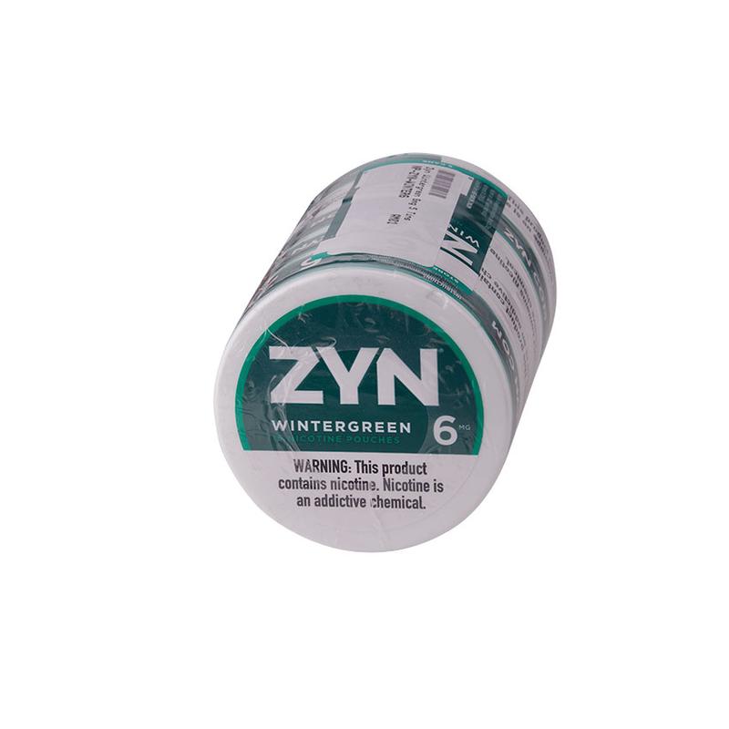 Zyn Nicotine Pouches Zyn Wintergreen 6mg 5 Tins