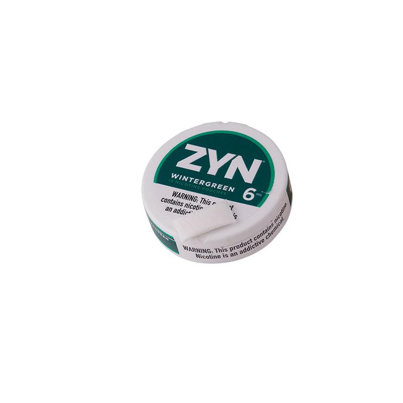 Zyn Nicotine Pouches Zyn Wintergreen 6mg 1 Tin