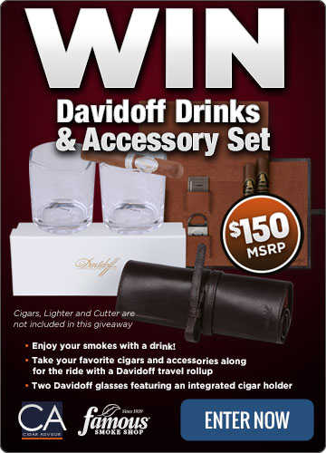 Win Davidoff Drinks and Accessory Set