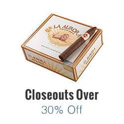 Closeouts Over 30% Off